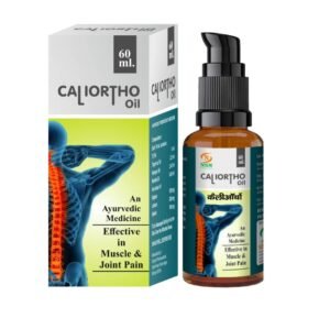 Caliortho Ayurvedic Pain Relief Oil | Muscle & Joint Pain Relief | 100% Natural Herbal Oil (60ml)